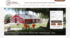Desktop Screenshot of horseproperties.net